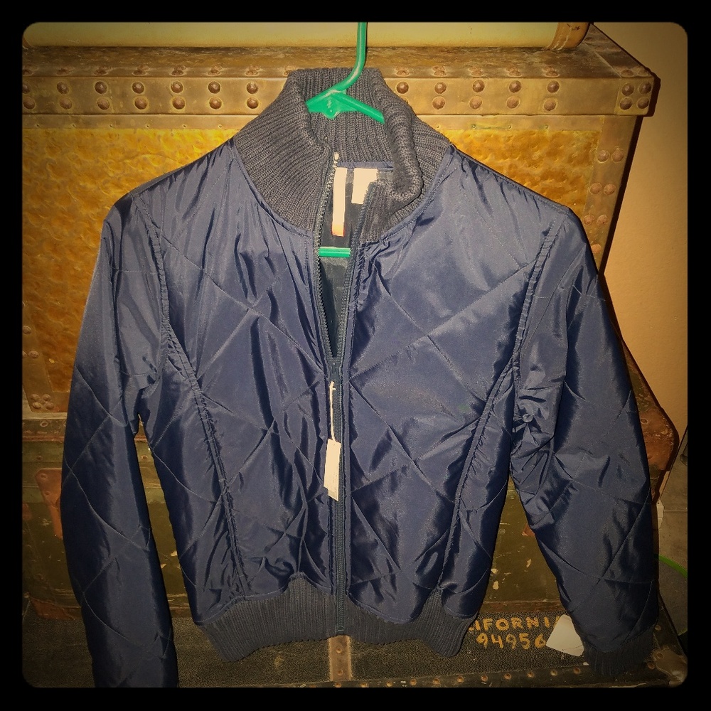 Children's Chromasport Med. Navy Puffy Jacket NEW